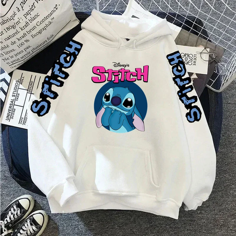 Lilo & Stitch Woman Clothing Sweatshirts Hoodie Long Sleeve Women\'s Sweatshirts Y2k Hoodies Clothes Stitch Disney Y2k Clothes