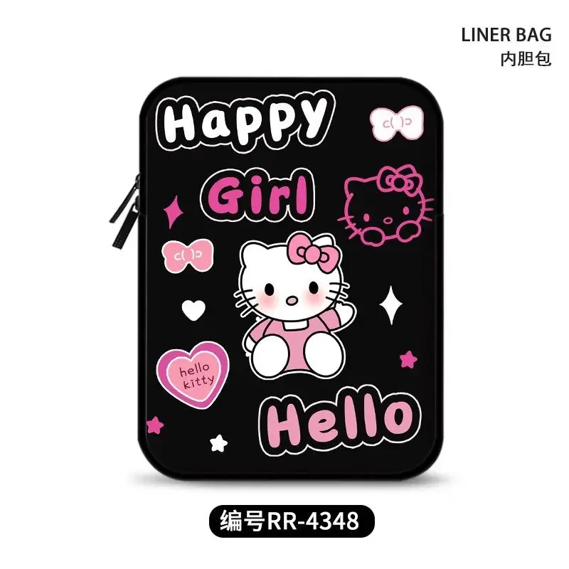 

Sanrio Hello Kitty сумка для хранения планшета Ipad сумка с рисунком 10-15 дюймов защита от падения универсальная милая кожаная водонепроницаемая новинка 2024