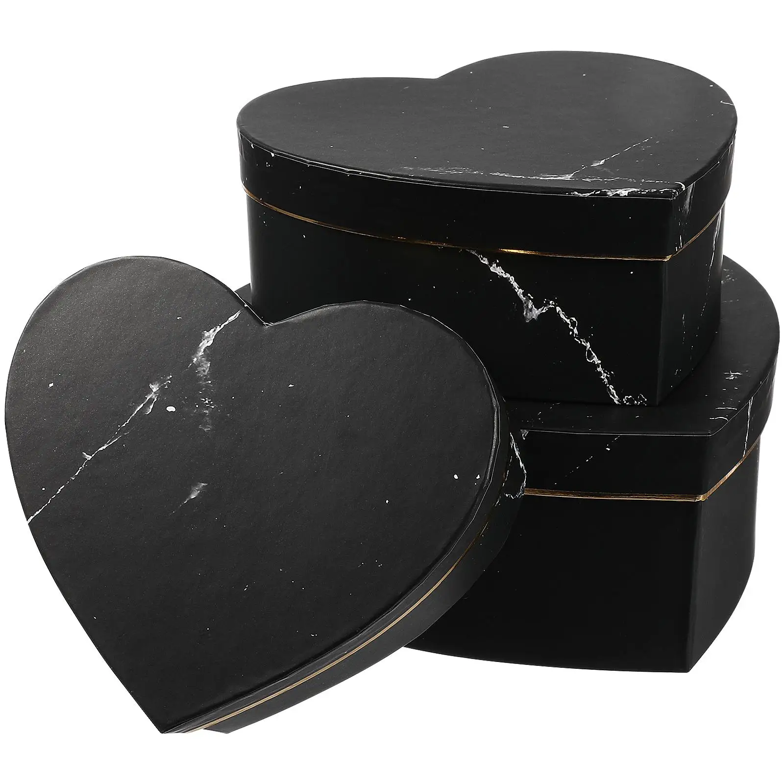 

Heart shaped Gift Packing Boxes Lightweight Durable Marble Love Storage Box Candy Container Valentine Wedding Birthday Party