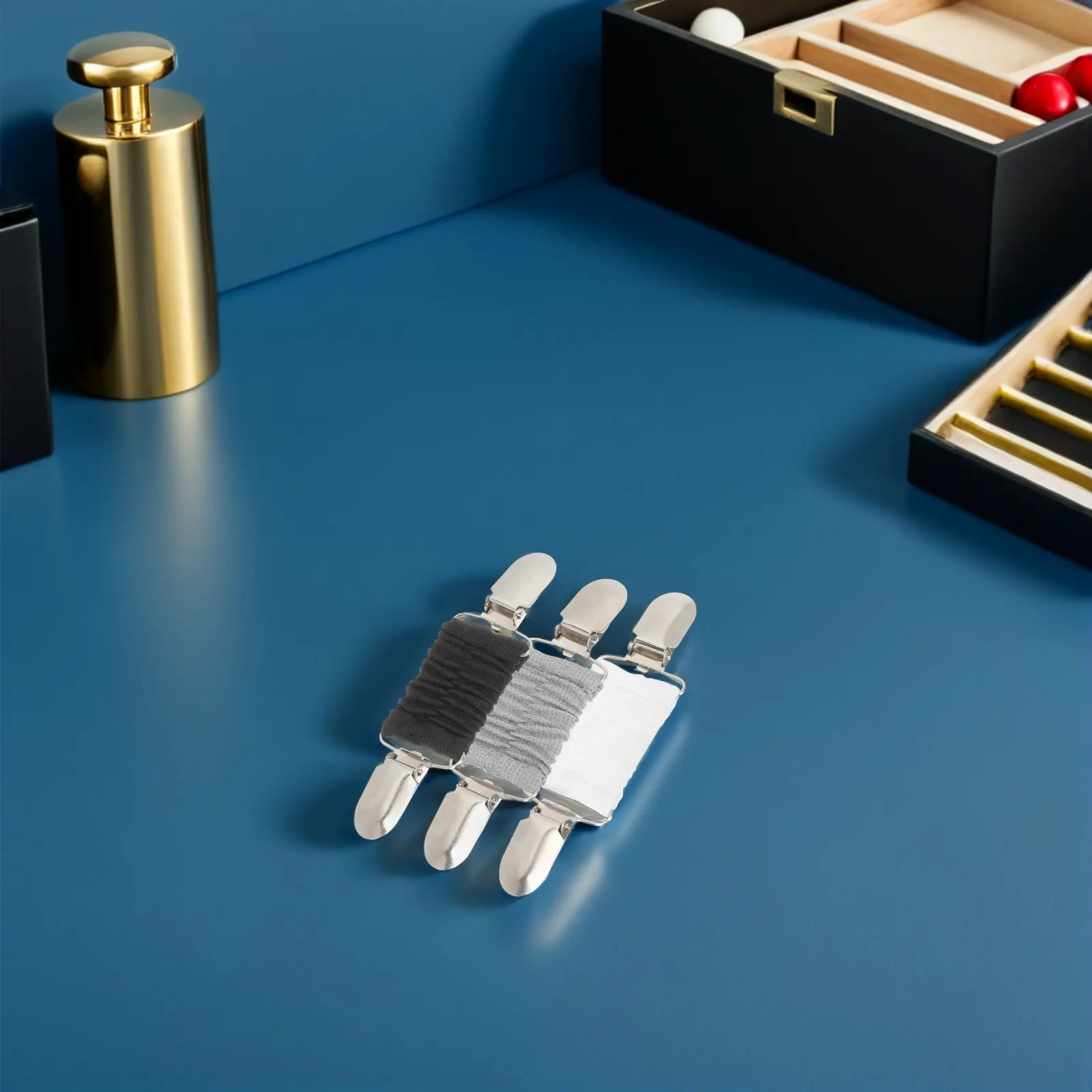 

6Pcs Women's Anti-Slip Shawl Clips Chic Shirt Cinch Clasps for Dresses Sweaters Cardigans Waist Tightener Back Dress Cinch Clip