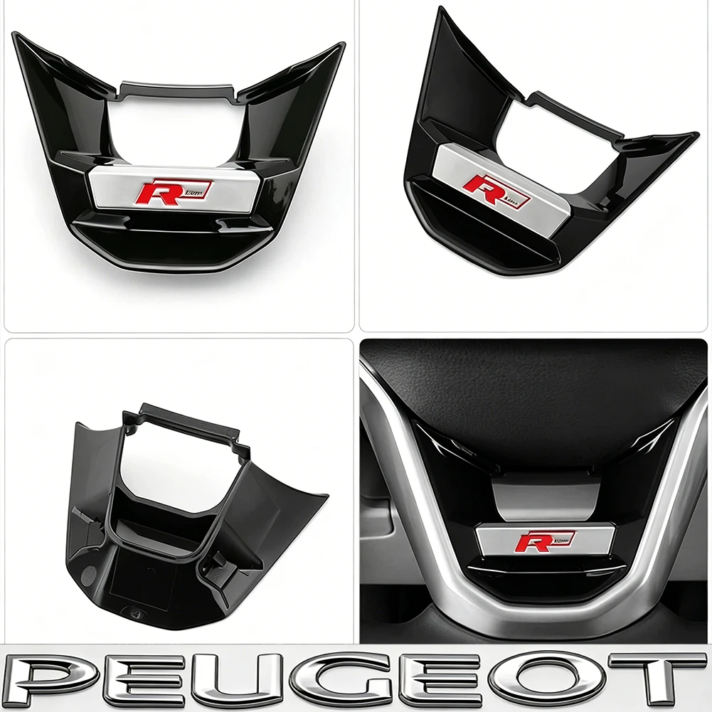 Auto-Innendekoration Lenkradabdeckung Untere Zierleiste Aufkleber Zubehör Für VW Golf Tiguan T-Roc Polo Passat ID.4 T-Cross – Detail 6
