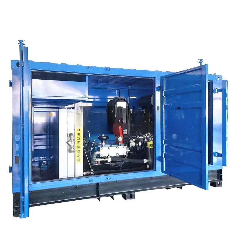 20K psi High Pressure Water Jet Cleaning Cleaner Hydro Jet Blaster  Engine Cleaning Machine