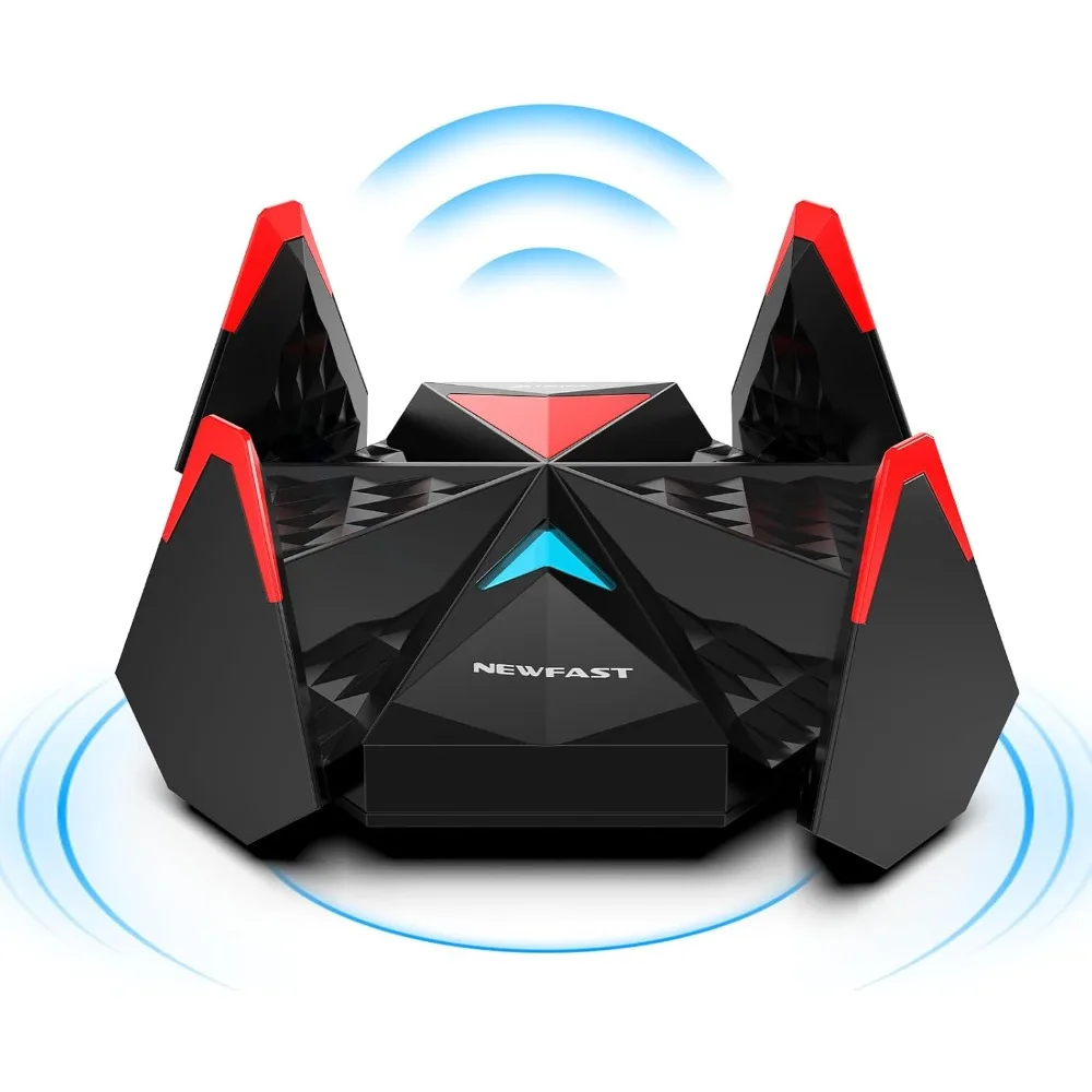 

WiFi 6E USB Adapter for Desktop PC AXE5400 Tri Band Wireless Network Card with 4 Antennas Support Windows 11 10