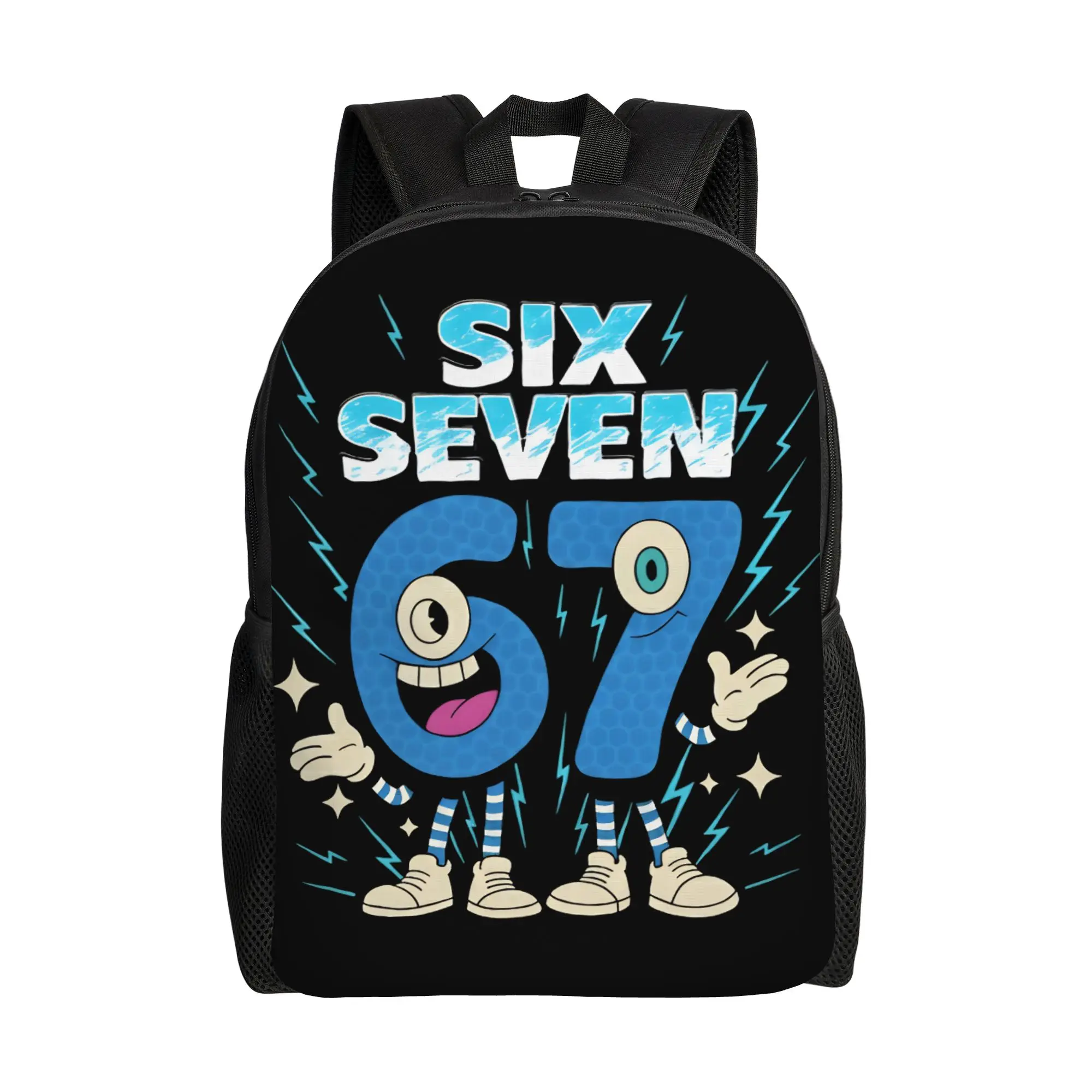 67 Six Seven 6-7 Funny Italian Brainrot Backpack for Kids Boys Girls Lightweight  Backpacks Bag for Toddlers Daycare