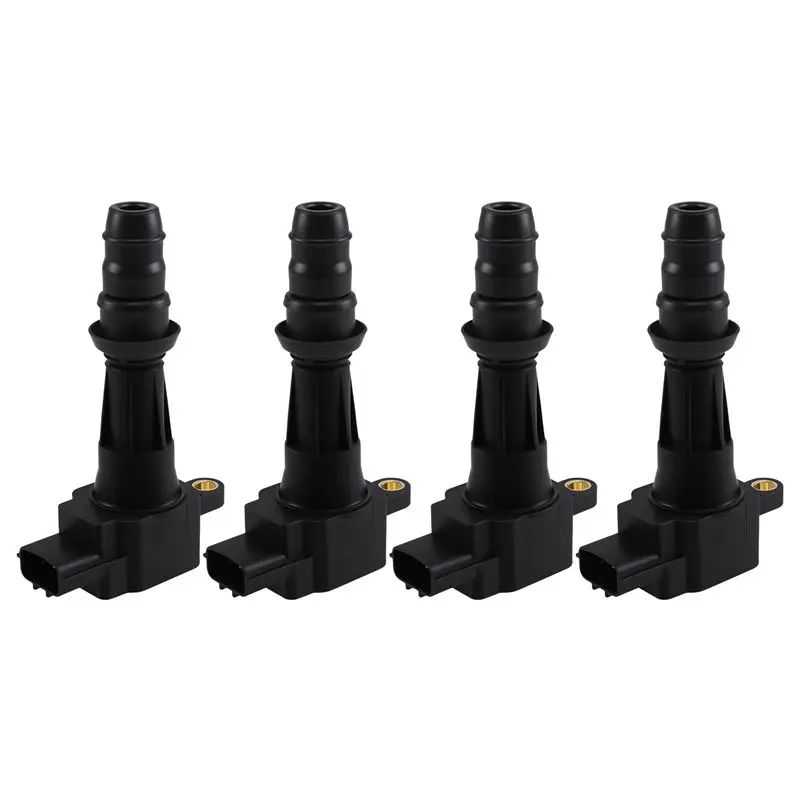 A58X-Set Of 4 Ignition Coil Packs Compatible With For ISUZU FRR 4HV1 8-98089596-0 8980895960