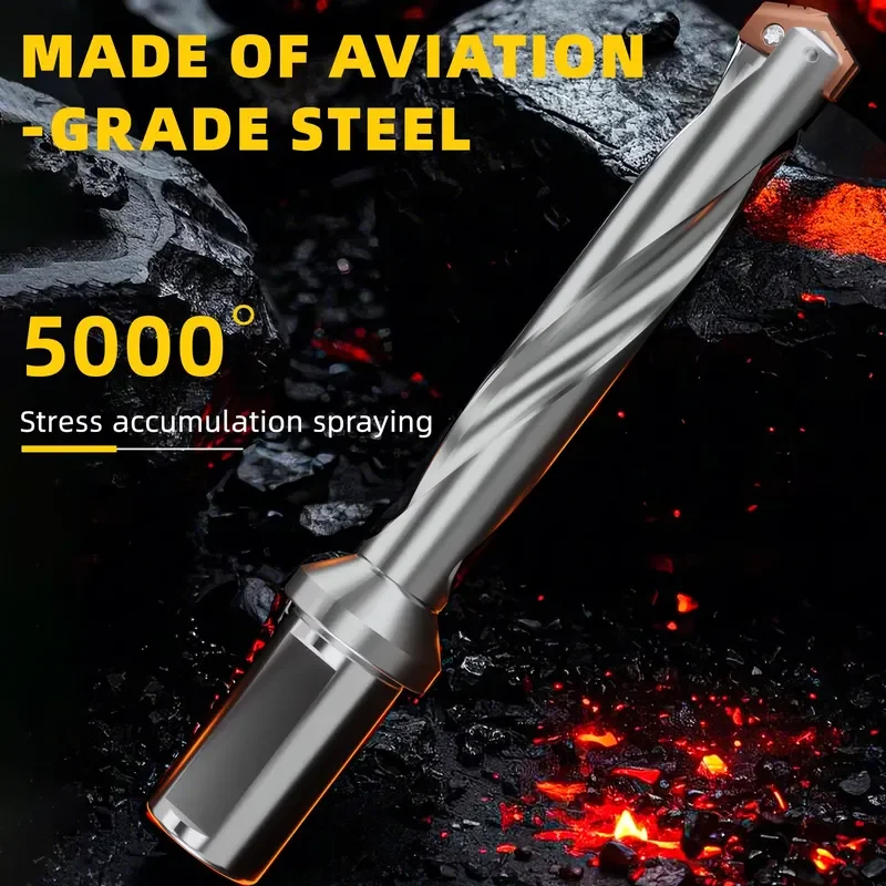 Spade Drill SD15 Shovel Crown Spray Cobalt Powder Multi Function For Metal Drilling CNC Machine Tool