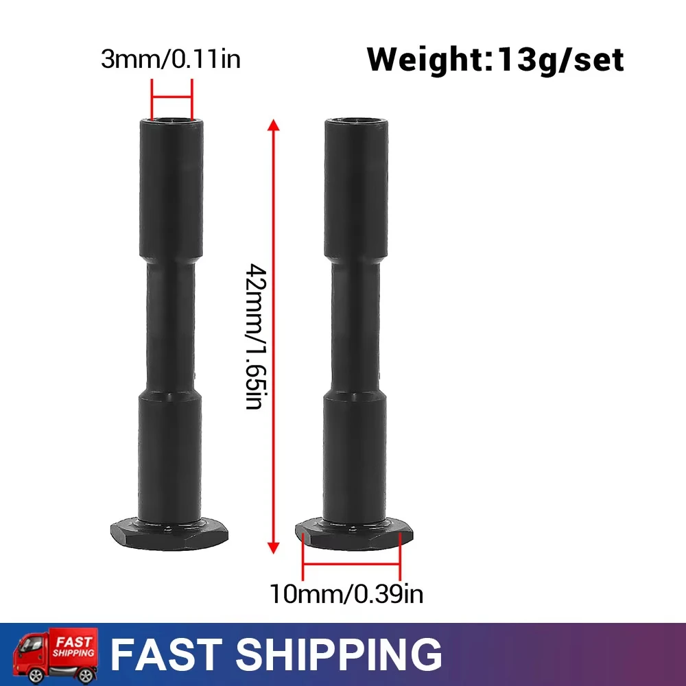 2Pcs Steering Bushing Shim Kit #ARA340186 for ARRMA 1/8 KRATON NOTORIOUS OUTCAST TYPHON 1/7 BIGROCK MOJAVE Upgrade Parts