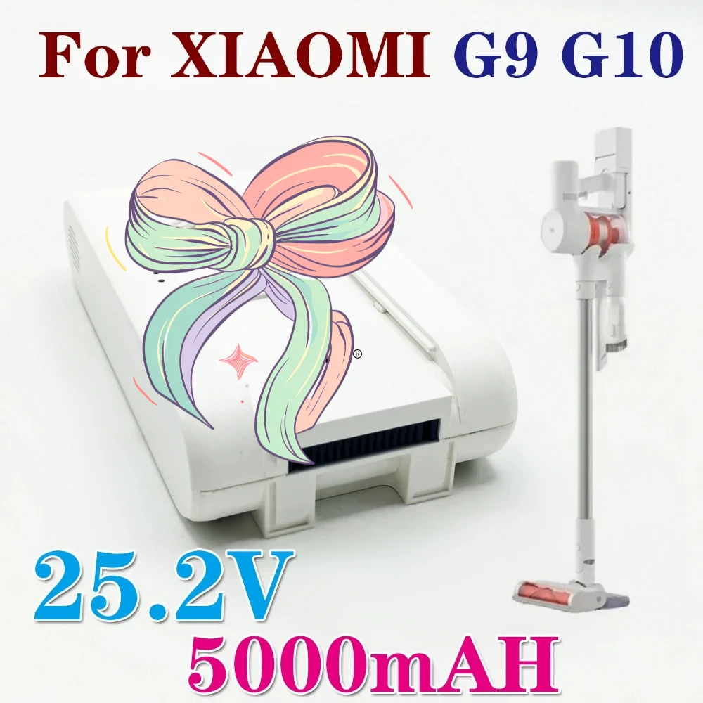 

Replacement Battery for Xiaomi Dreame G9 G10 R10 Cordless Vacuum Cleaner, Long Runtime Stick Vacuum Accessories Li-ion Battery