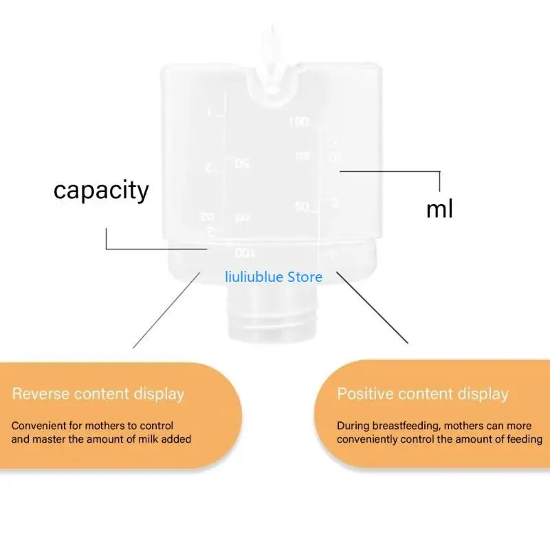 

Newborns Feeding Aid Adjustable Suction Breastfeeding Tool Milk Extractor for Baby Comfortable Lactation Support Device 62CF