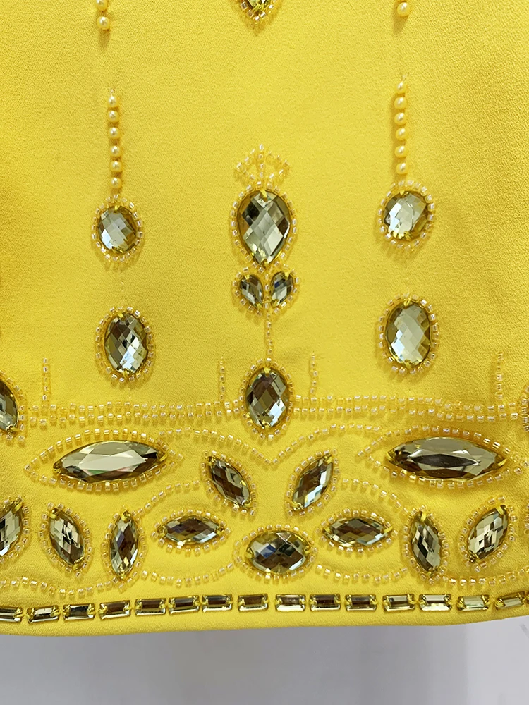 Ensemble de mini jupe courte pour femme, col montant, fermeture éclair au dos, piste trempée, haut de gamme, ET, créateur le plus récent, 2 pièces,