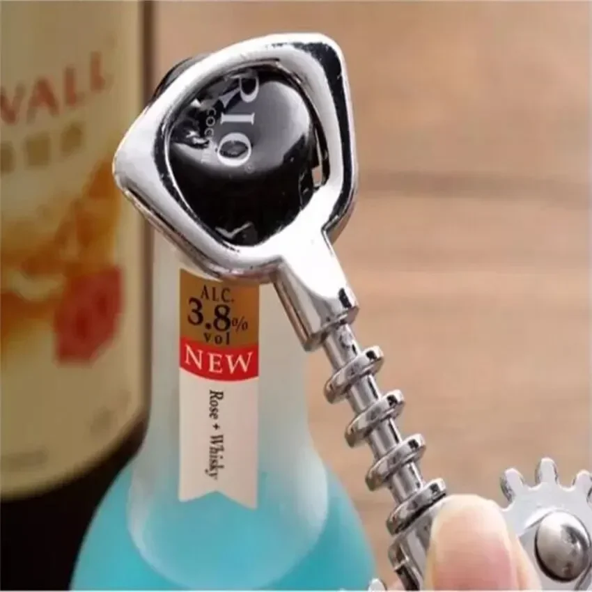 Wine Opener Multifunctional Corkscrew Bottle Opener Zinc Alloy Cork Remover Premium Winged Wine Bottle Opener