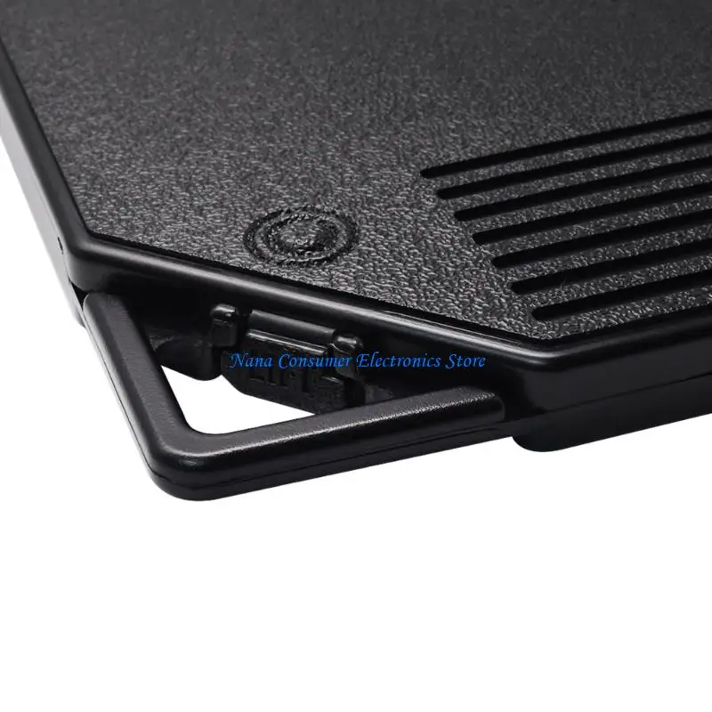 G7NE Secure 10inch Tape Reel Protective Case Water Resistant Plastic Construction Perfect For Archiving Studio Recordings