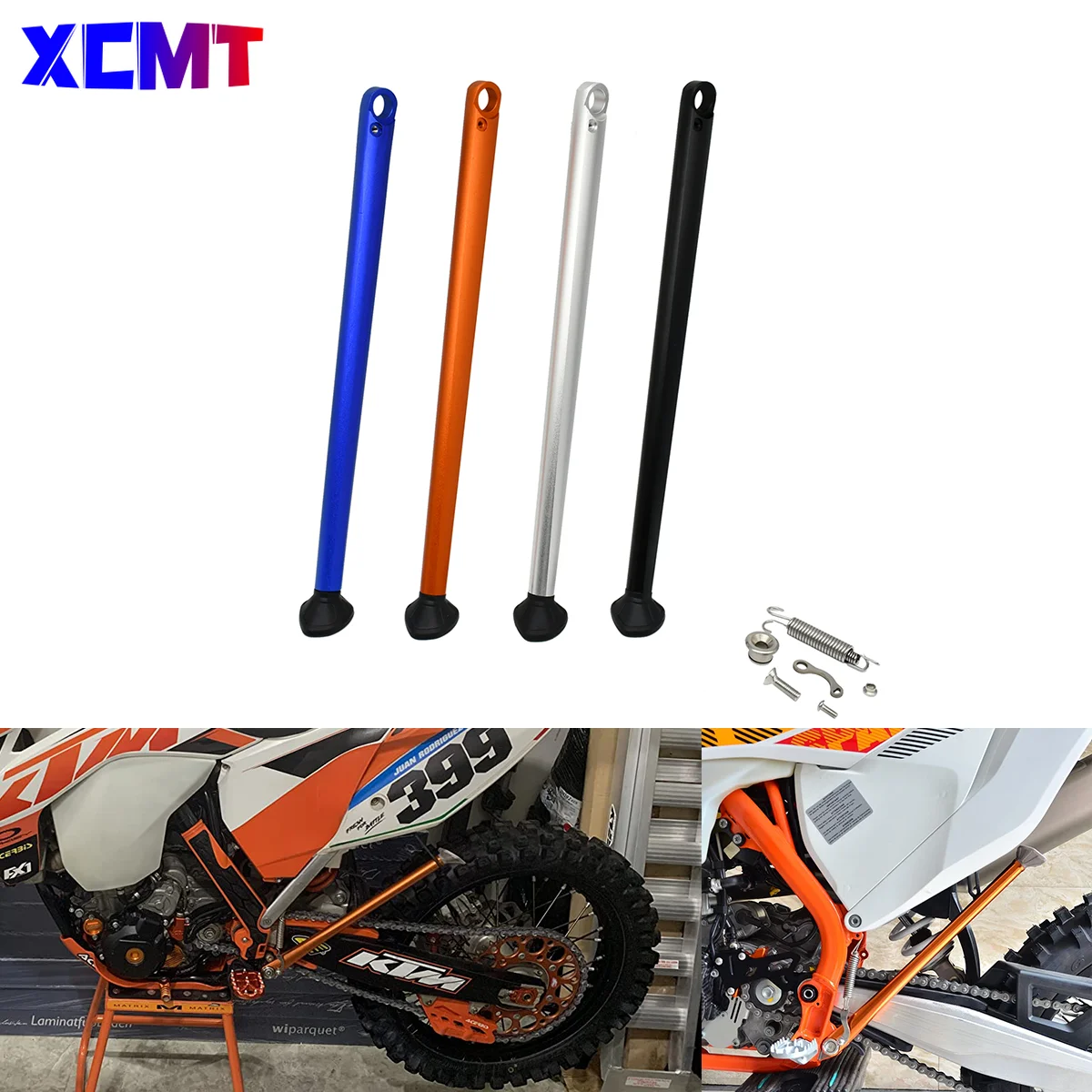 

Motorcycle Parking Kickstand Side Stand Kit For KTM EXC EXCF XC XCW XCF XCFW 150-450 500 530 For Husqvarna TE FE FX125-501
