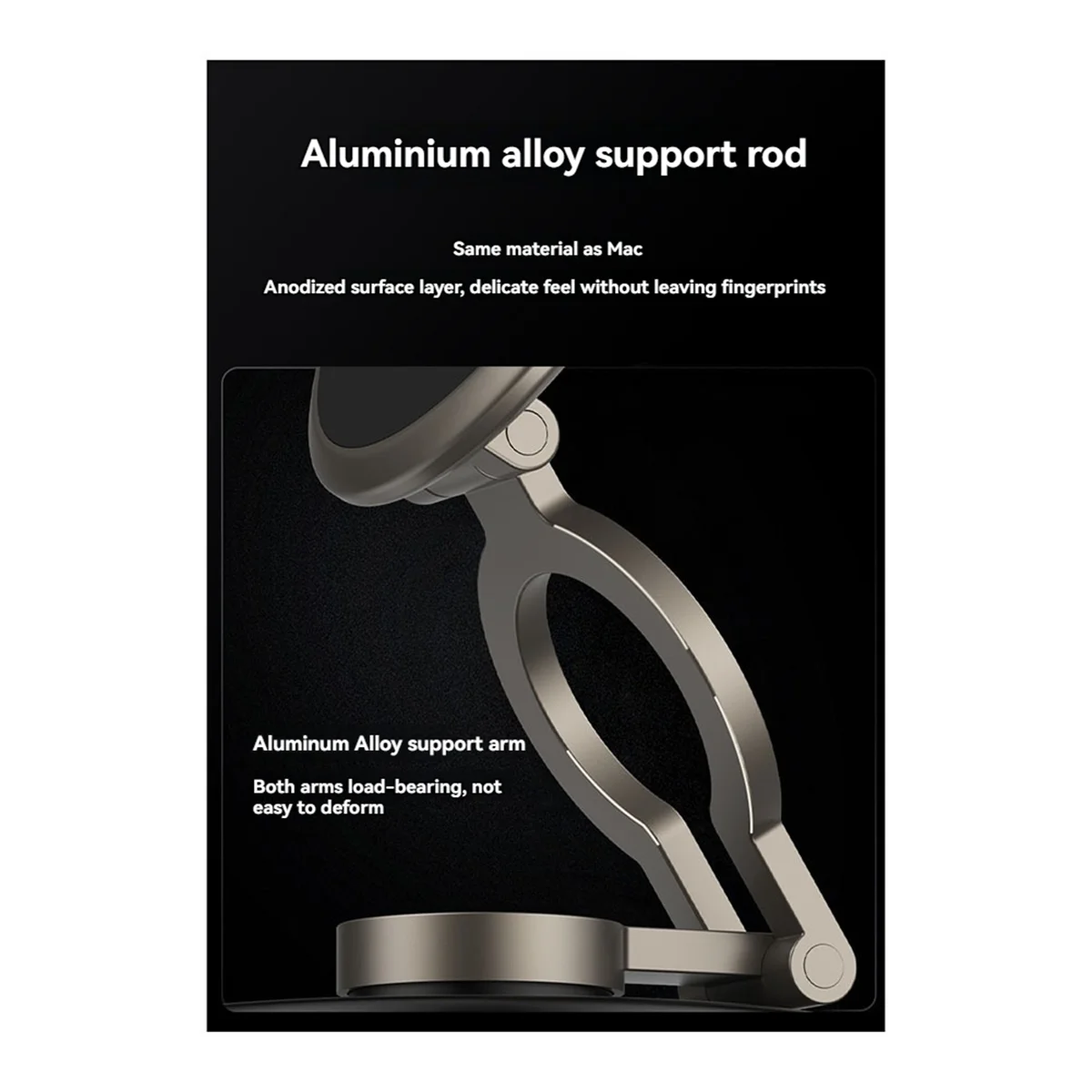 2025+ Car Phone Holder - Vacuum Suction, Dual-Use for Vehicle & Home, Ideal for Gym & Kitchen Vacuum Adsorption Stand