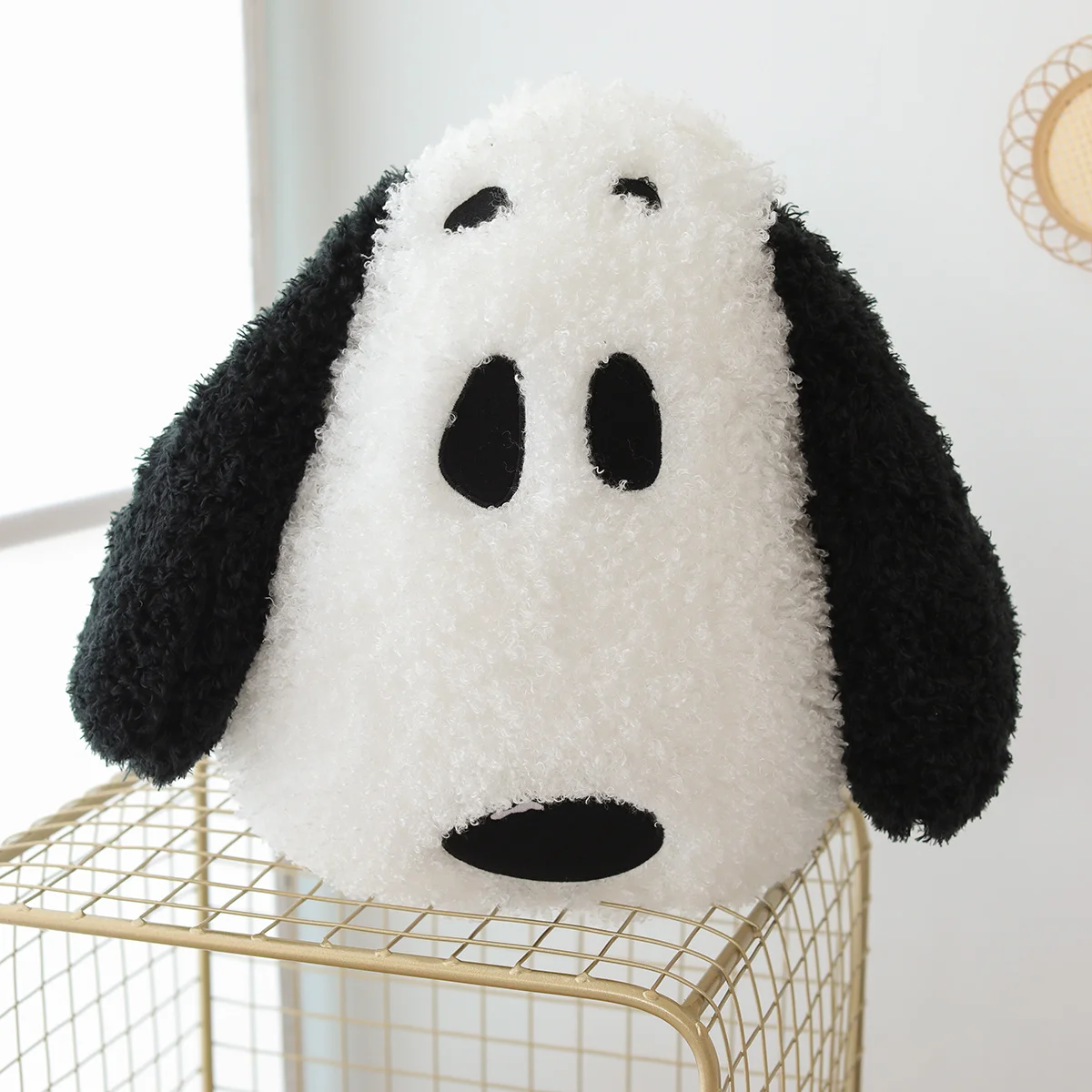 Grote maten cartoon snoopy pluche kussen zacht gevulde pop cartoon dier kerstcadeaus voor vriendinnen kinderen