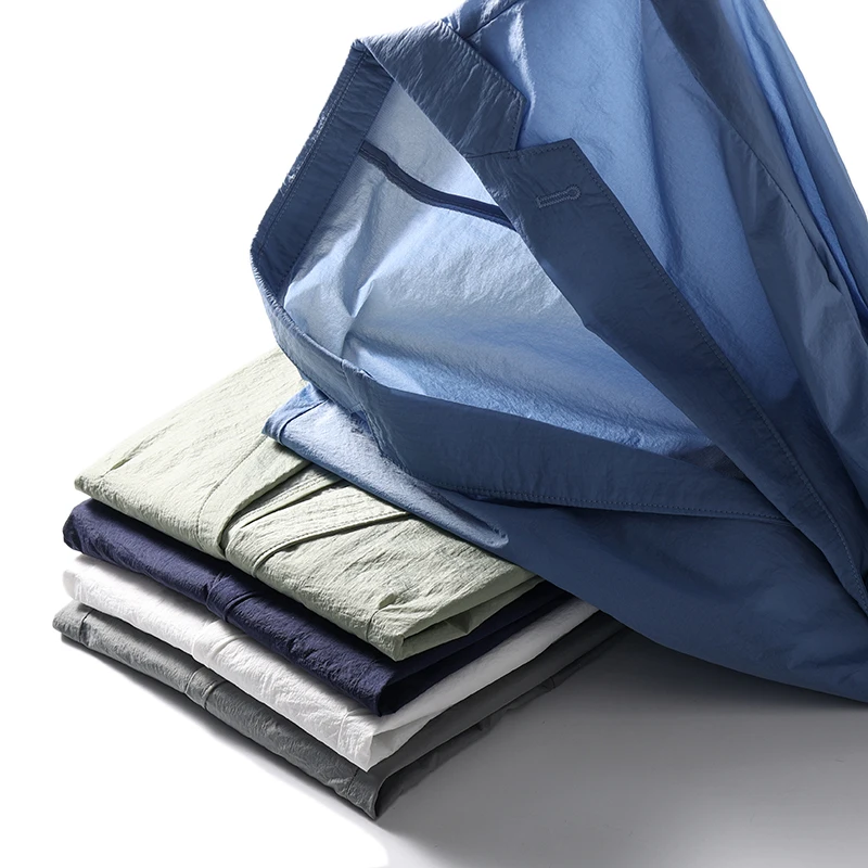 

Ультралегкий летний мужской повседневный модный пиджак из технологичной ткани с защитой от солнца, легкая куртка