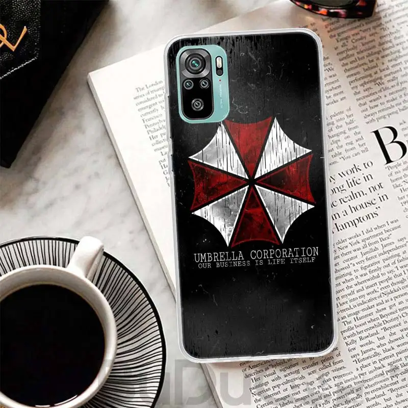 Shaped Umbrella Cover For Xiaomi Redmi Note 13 12S 12 11 11S 10S 10 Pro Plus Phone Case 11E 11T 9 9S 8T 8 + Print Coque Redmi No