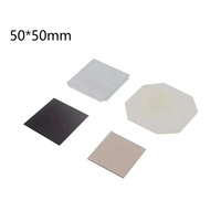100Pcs 50x50mm Rectangular Refrigerator Sticker Refrigerator Magnets Accessories Emblem Breast Badge Consumables 50*50 mm