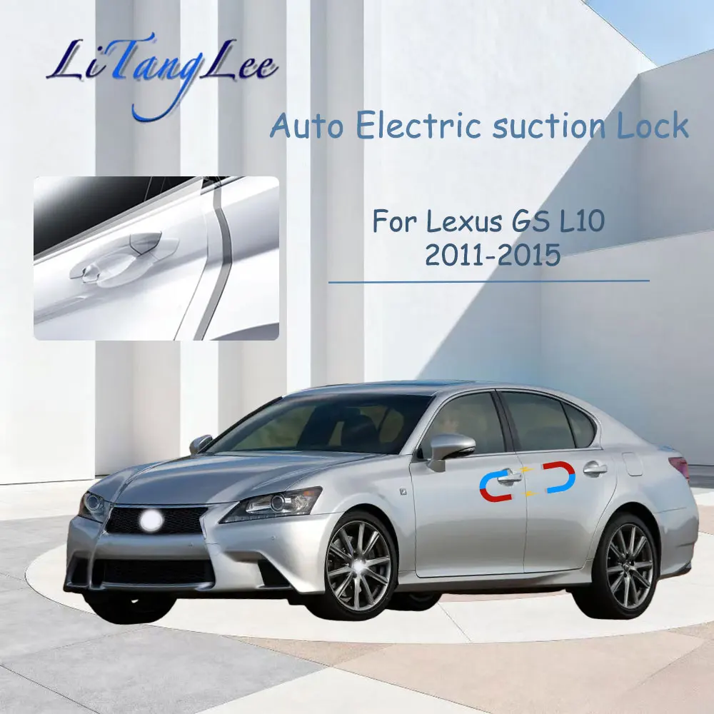 

For Lexus GS L10 2011-2015 ​​Car Auto Soft-Close Door Latch with Pass Lock Actuator - Electric Suction Silent Clos