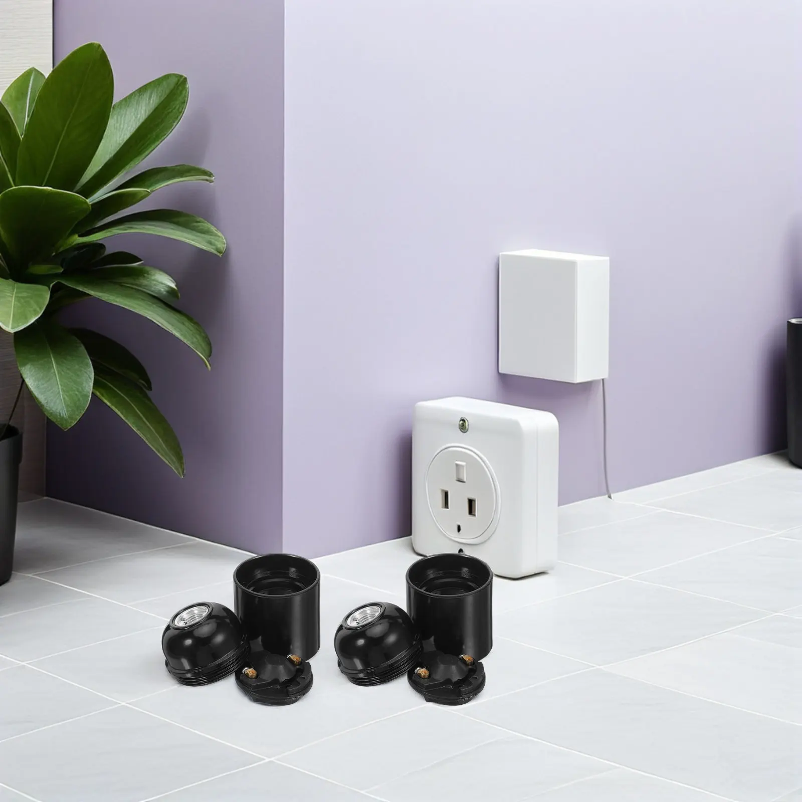 

Комплект из 4 патронов E27 для потолочного крепления, винтовые держатели для подвесных светильников, сменные патроны для домашнего и офисного освещения