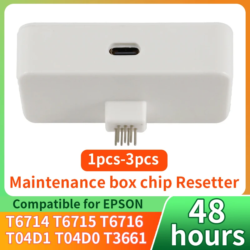 PXMB8 T6716 Maintenance Box Chip Resetter for EPSON WF C5210 C5290 C5710 C5790 M5298 M5299 M5799 C529 C579R ET8700 S381 S880