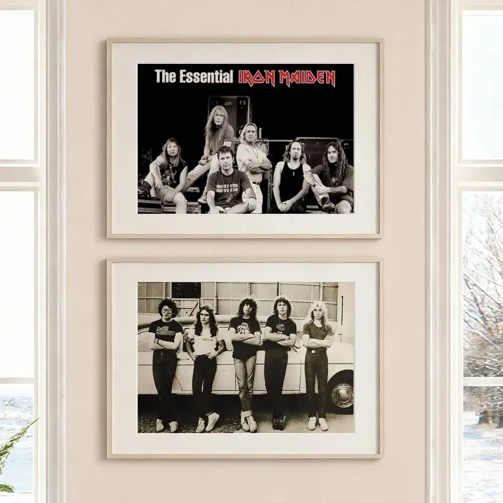 Eddie I-Iron Maiden  Custom HD Waterproof Self Adhesive Wall Art Poster