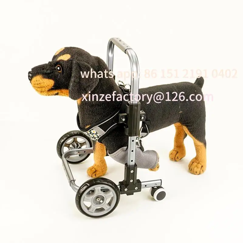 Customizable Pet forelimb chair dog disability walker foreleg stand bracket walker