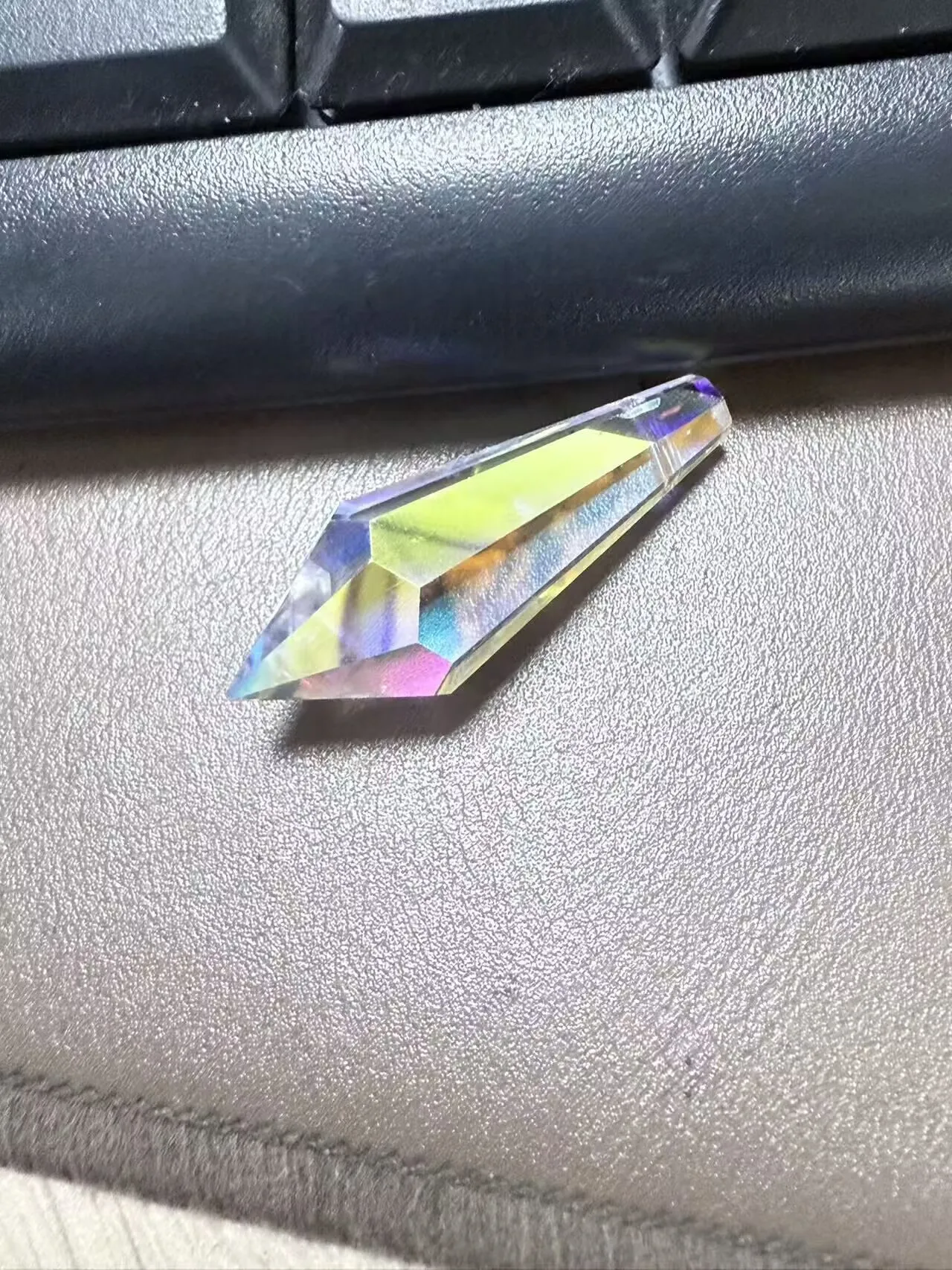 20 قطعة Suncatcher كريستال جليد المنشور قلادة جليد الثريا بلورات المعلقات قطرات مصباح شمعة أصحاب الستار DIY أجزاء