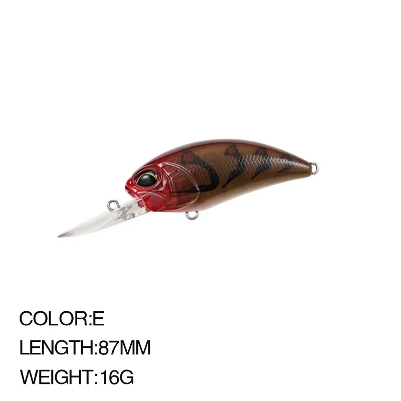 Kurbel Griffon Wobbler Angelköder Japanisches Design Noise Crankbait 6g 42mm Schwimmender Kurbelköder für Barsch Barsch Hecht Pesca