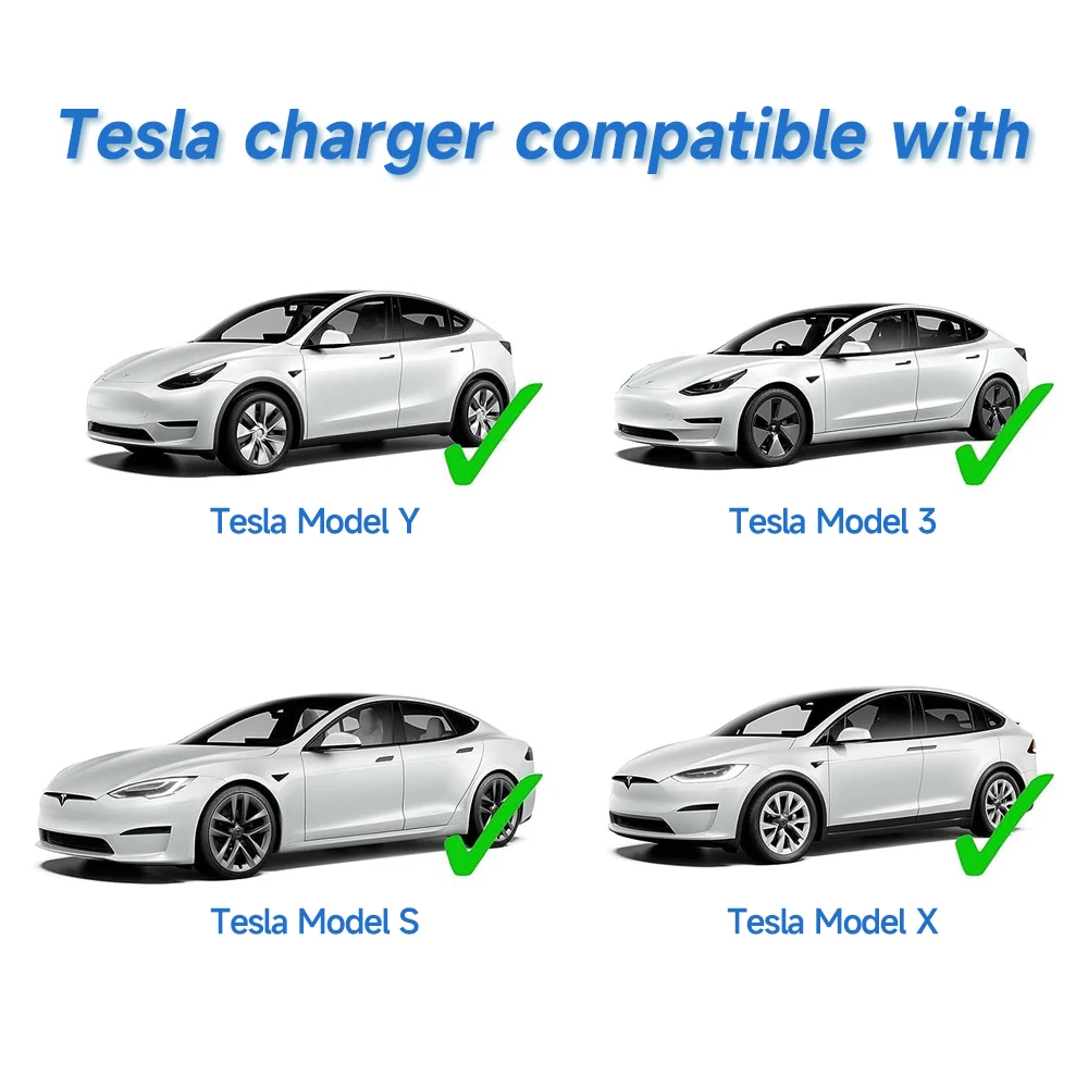 AFYEEV 16A/32A شاحن EV المحمولة ل تسلا EVSE صندوق شحن الاتحاد الأوروبي الولايات المتحدة CEE التوصيل شاحن سيارة كهربائية ل تسلا نموذج X/Y/S/3