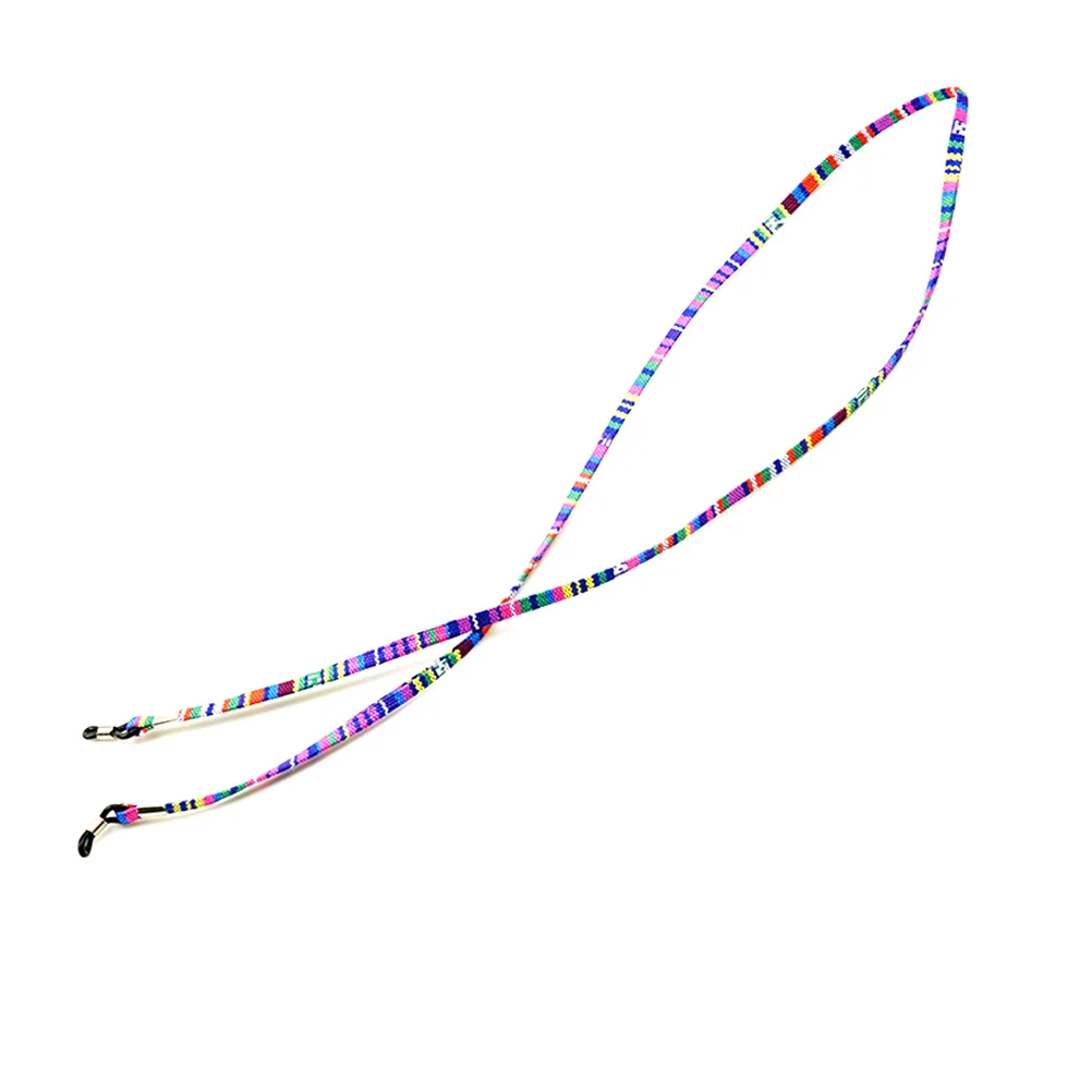 

Durable Purple Eyeglass Chain Stylish Cotton Glasses String Non-Slip Eyeglasses Holder Lightweight Glasses Strap