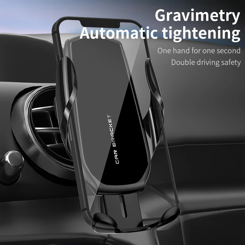 Universal Gravity Auto Phone Holder Car Air Vent Clip Mount Mobile Phone Holder Cell Phone Stand Support For iPhone For Samsung