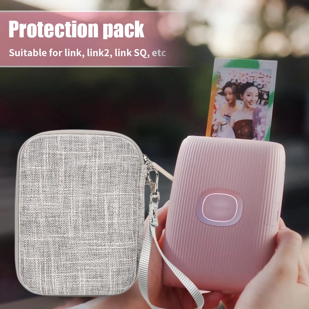 Mini Carrying Case Portable Protective Shell Box Hard Shell Protective Box for Link Link2 Link SQ Storage Camera Bag