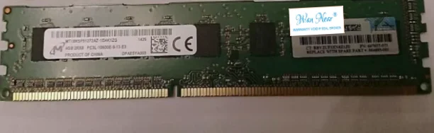 Для серверной памяти HP 647907-B21 647657-071 4G 2RX8 PC3L-10600E 1333 Серверная память ECC 4 ГБ