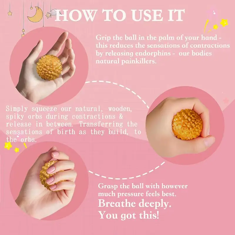 مجموعة الهدايا: مشط عمل خشبي، يجب اقتناؤه للعمل والتسليم، مشط مموج، هدية الحمل، هدية الأم #6