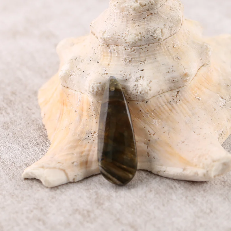 

B&F Labradorite Earring Beads for Jewelry Making, Handmade Natural stones beads, Stones for jewelry Making Supplies