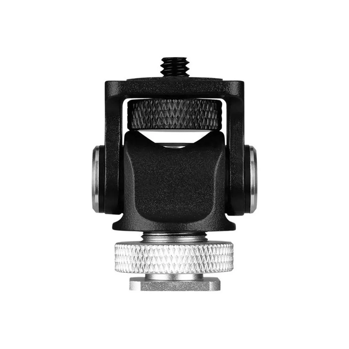 Горячий башмак регулируемый держатель монитора Крепление камеры панорамирование 360 градусов наклон 180 градусов с креплением холодного башмака и головкой штатива