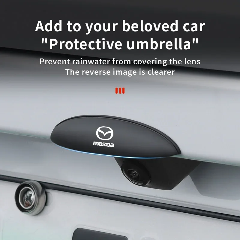 

Universal Backup Camera Rain Guard Lens Protector for Mazda CX5 CX30 Axela Atenza 3 6 CX7 CX9 323 Exterior Accessorie