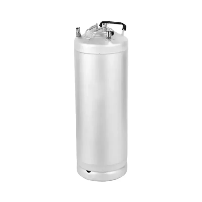 19L Stainless Steel Ball Lock Keg 5 Gallon Barrel for Craft Beer Home Brewing Fermentation Soda Syrup Dispensing
