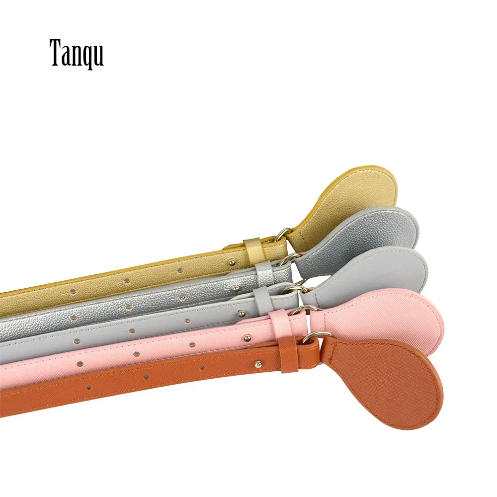 بيع التخليص ثنائي الاتجاه قابل للتعديل طول حزام جلد مسطح مقبض ل Obag سلة دلو مدينة شيك المرأة حقيبة يد O حقيبة #1
