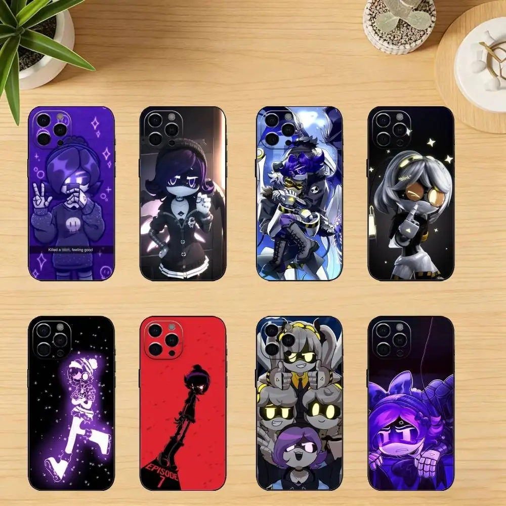 

M-Murder UZI Drones Phone Case For iPhone 17,16,15,14,13,12,11 Plus,Pro,Max,XS Silicone black Soft Cover