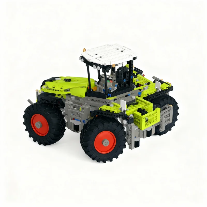 

1613pcs MOC Claas Xerion Trac VC Simple Technical Model Building Blocks Construction Toy Christmas Gifts DIY Creative Idea Brick