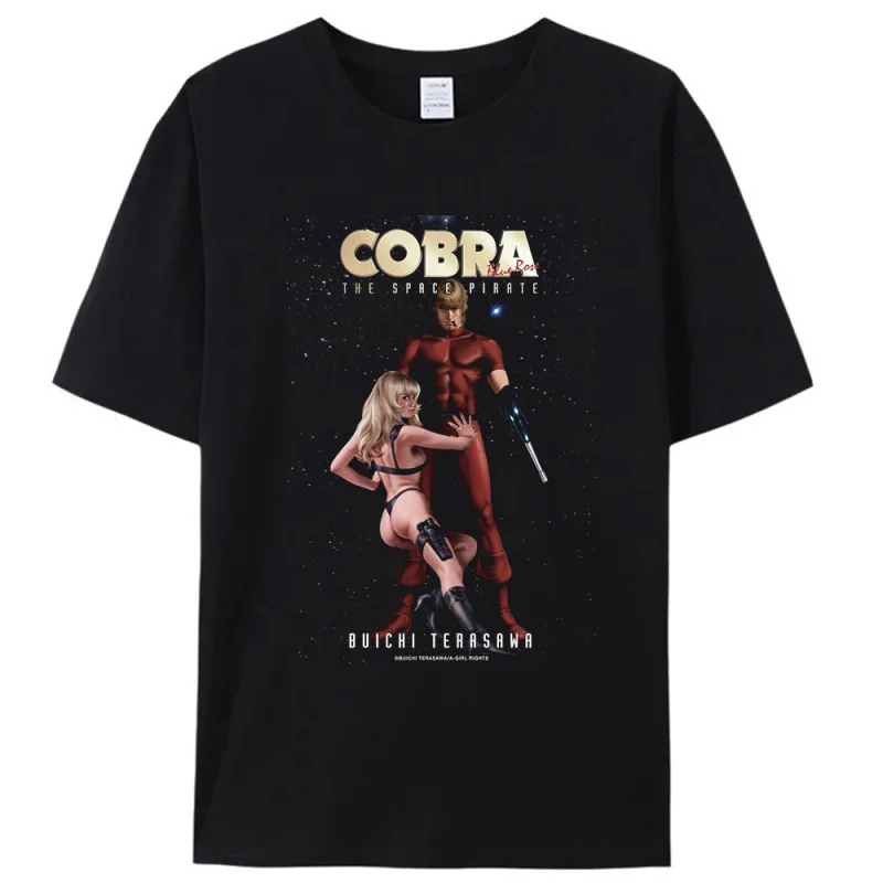 Blue Rose The Space Adventure Cobra Anime t shirt Men's gift Tee Cool present Cartoon Sweatshirt All
