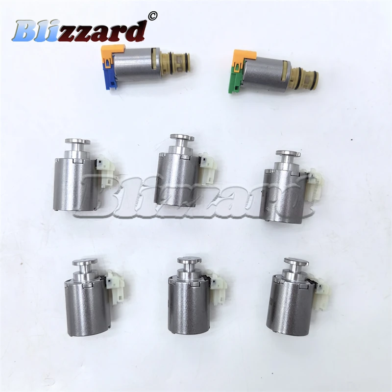 

8Pcs Genuine New 10R60 10R80 Automatic Transmission Solenoid Kit for Ford Raptor F150 Mustang Roadrunner 2.2 Explorer