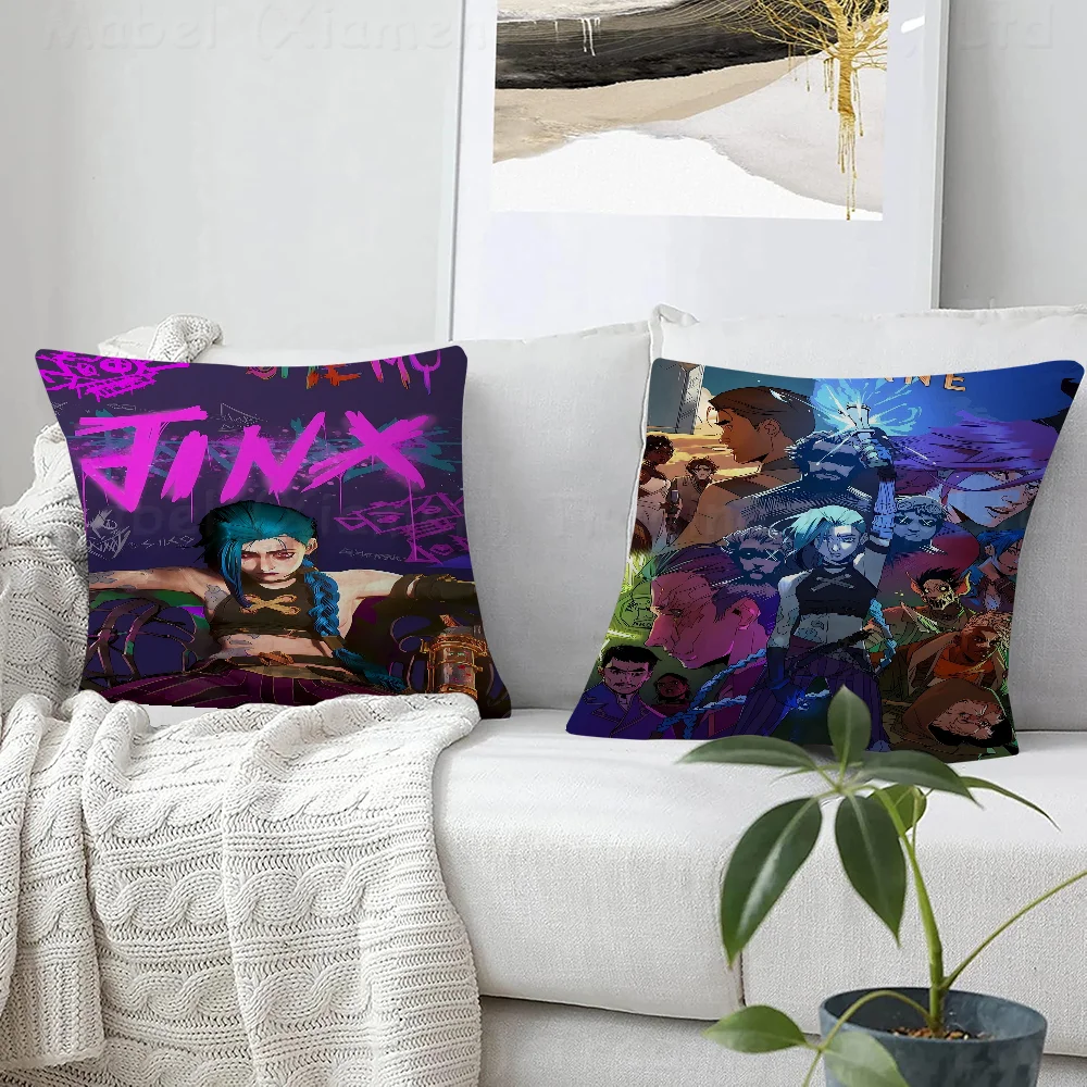 A-Arcane L-League Of L-LegendsPillow Gift Home Office Decoration Bedroom Sofa Car Cushion Cover Case 45x45