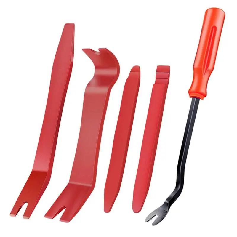 

Clip Remover Tool 5PCS/Set No-Scratch Car Pry Tool Kit Clip Pliers Set Fastener Removal Tool Door Panel Removal Tool For Car