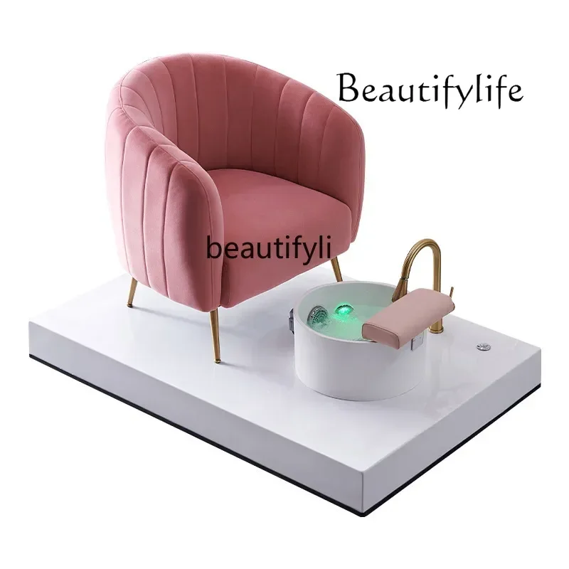 

Manicure Multi-Functional Pedicure Chair Nail Shop Single Foot Bath Pedicure Couch