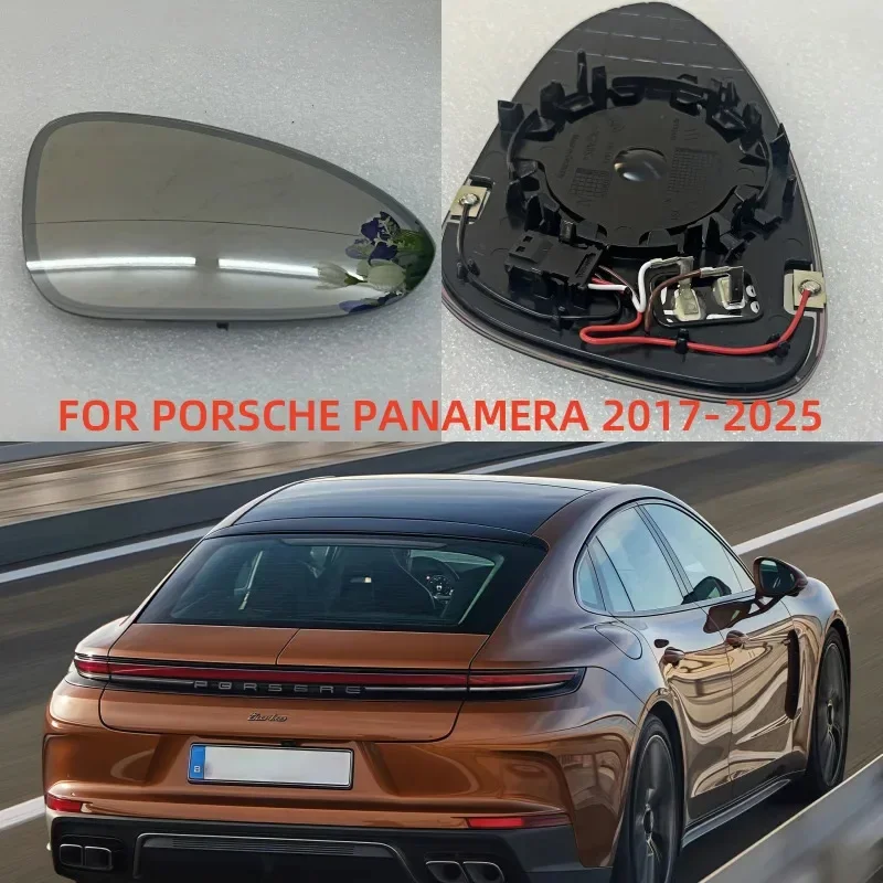 For PORSCHE PANAMERA 2017-2025 Auto View Mirror Wide Angle Glass Auto Dim Heated OEM# 971857521D,971857522C