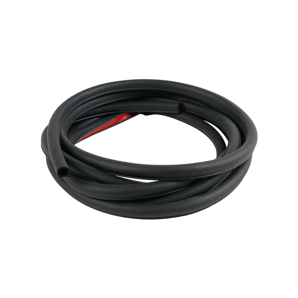 Wow Universal 4M Car Seal Strip Airtight Weather Rubber Door Sealing Trim D Style