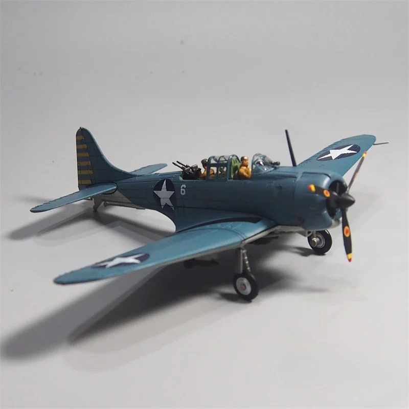 Diecast 1/72 Scale World War II SBD Fearless Dive Bomber Alloy Model Aircraft Toys for Byos Gift